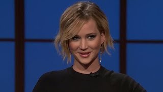 Jennifer Lawrence Reveals Vomitting at Oscars & Being a Potterhead - VIDEO