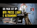 Lee Six Pack Pro Upgrades: UFO Press Light & Inline Fabrication Ultramount