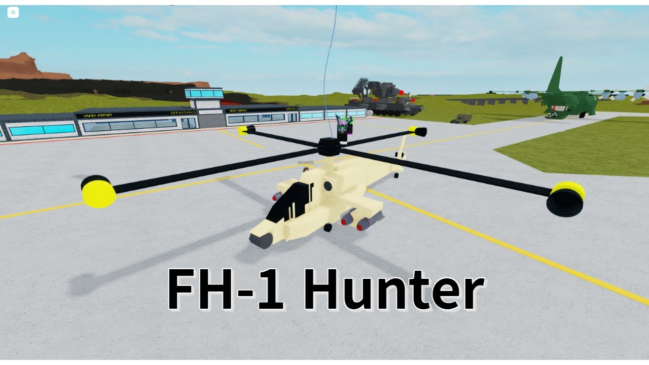 FH1 Hunter Plane Crazy Tutorial Helicopter YouTube