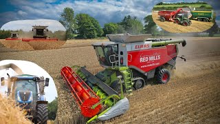 James O'Reilly Harvest 2022 ~ 3 CLAAS LEXIONS & 2 CHASER BINS , NEW HOLLAND , FENDT, CLAAS AXION 950