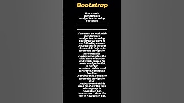 "Create a Sleek & Responsive Navigation Bar with Bootstrap: Easy Step-by-Step Tutorial!"