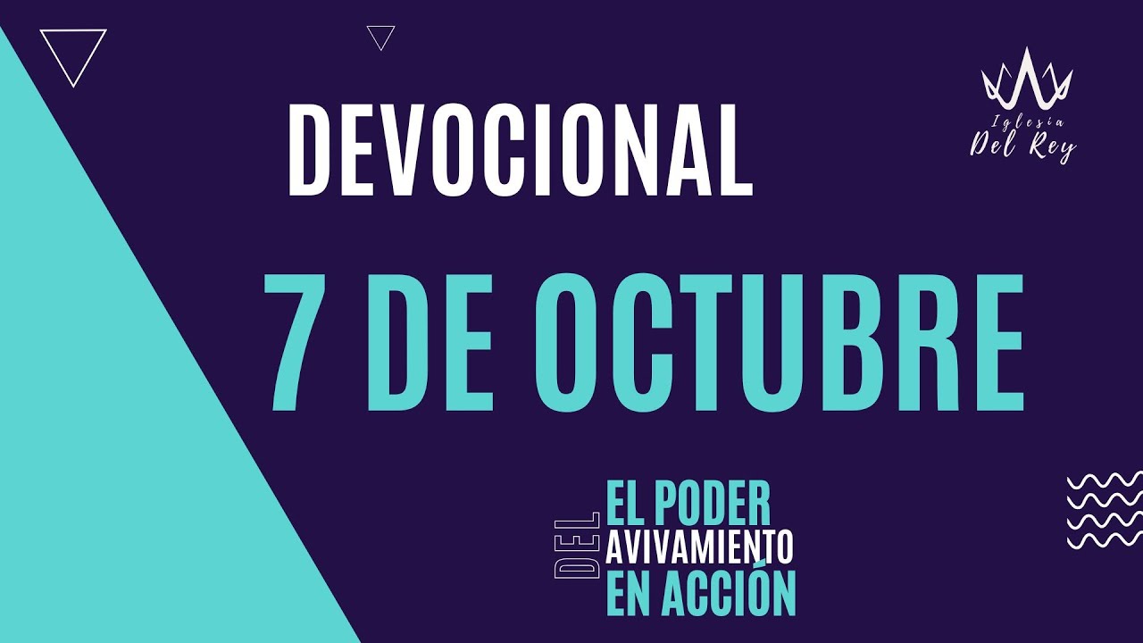 DEVOCIONAL 7 de OCTUBRE 2025 - YouTube