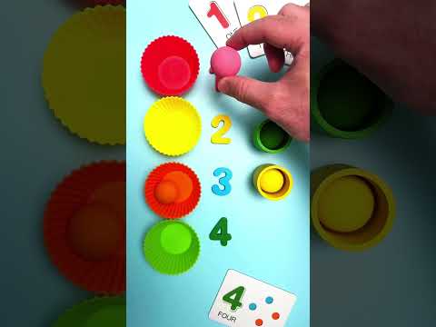 Let S COUNT To 4 Learn COLORS Shorts Kidslearning 