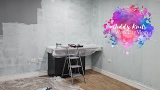 Work Day Vlog - Painting The New Studio (April 1st-4th 2024)