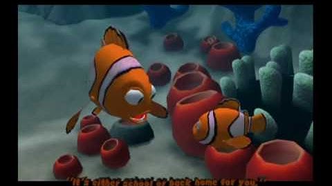 Finding Nemo Movie Game Walkthrough Part 1 (GameCube)
