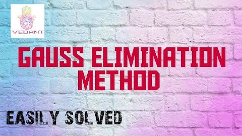 GAUSS elimination method (Bengali version)