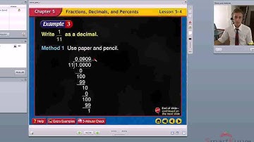 MEP Mathematics Topic: Fraction, Decimal and Percent