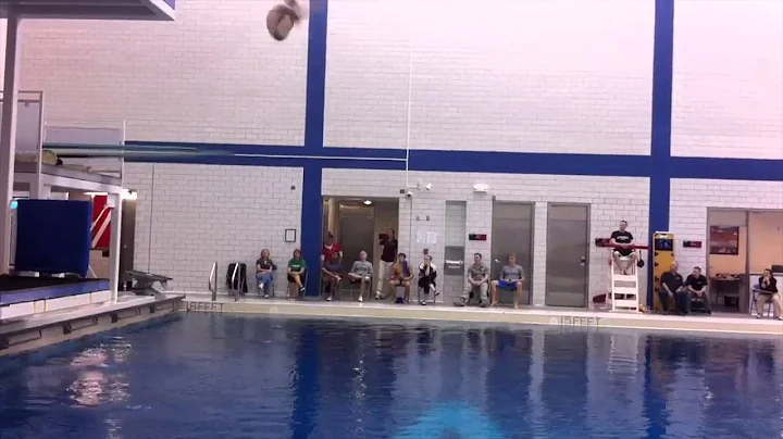 Jake Crayne diving 2013-2014