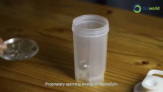 AlphaSpin Merubah Struktur Air Menjadi Hexagonal Living Water Yang Sangat Bagus Untuk Kesehatan