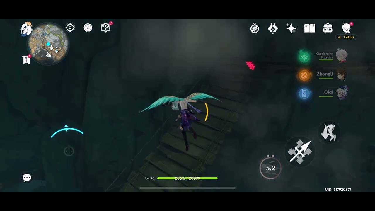 Genshin impact | chasm secret tunnel luxurious chest + achievement