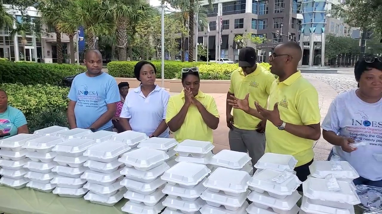 Feeding Homeless in Orlando: July 19, 2025