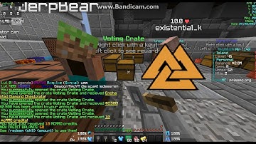 Key opening on primemc Skyblock Air