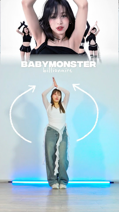 [KPOP DANCE TUTORIAL] BABYMONSTER - 'BILLIONAIRE' 💸 #BABYMONSTER #BILLIONAIRE #kpopdancetutorial