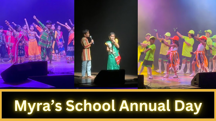 Myra’s School Annual Day 2025 | Spotlight | Marathi Vlog 678 |