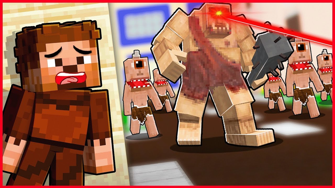 TEHLİKELİ TEPEGÖZ ORDUSU ŞEHRE SALDIRDI! 😱 - Minecraft