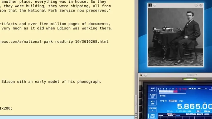 VOA Voice of America Radiogram Dec 3 2016 on 5865Khz Shortwave Radio in MFSK32 with SSTV