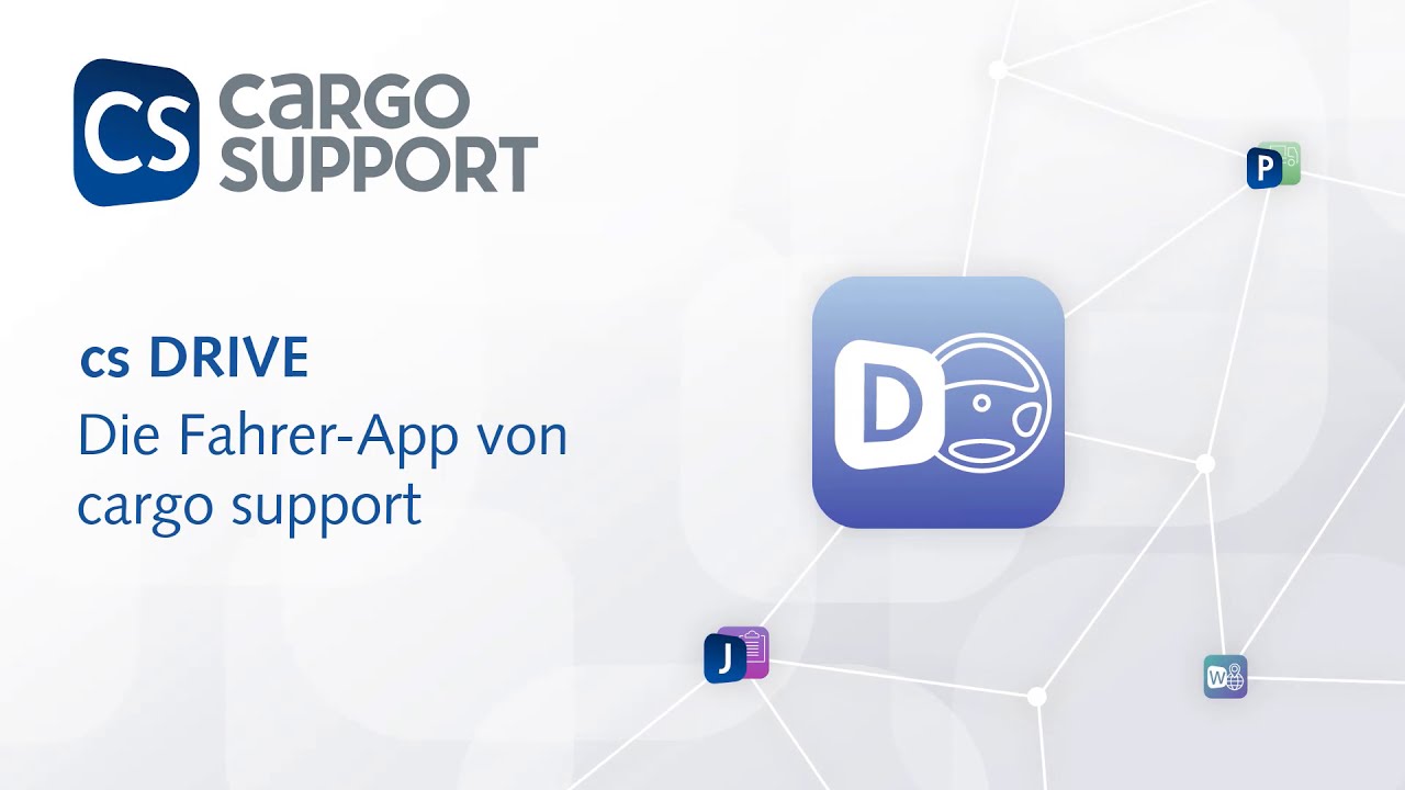 Die Fahrer-App cs DRIVE