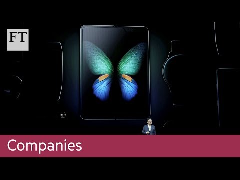 Samsung unveils first foldable smartphone