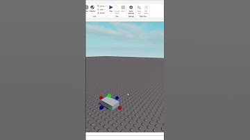 How to make a touch to float part in Roblox Studio #roblox #robloxstudio #robloxstudiotutorial