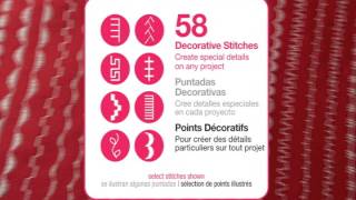 SINGER® BRILLIANCE™ 6180 Sewing Machine Stitches