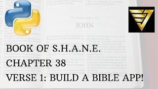 Build a Bible App with Python | #38