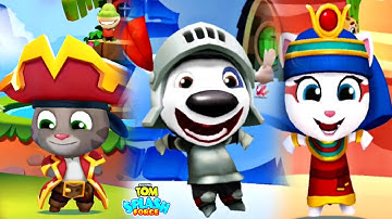 TALKING TOM SPLASH FORCE  - LILU Gameplay (Android, iOS) Mobile