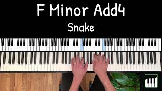 Full F Minor Add 4 Inversion Exercise: Snake News