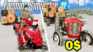 Start with $0 in winter on No Man's Land - Farming Simulator 22 🚜 screenshot 4