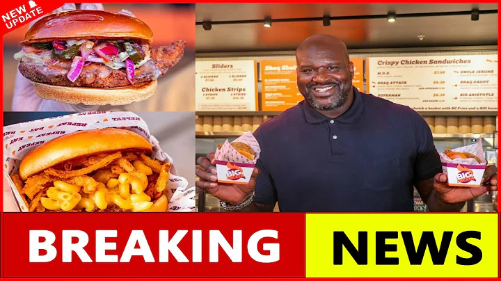 Shaquille O'Neal's Big Chicken Seeks $200 Billion Industry's Aid, Joins Forces With 6YO Company.