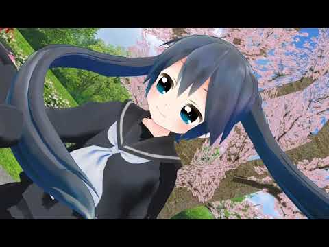【MMD】IMITATION BLACK【ミク・テト】