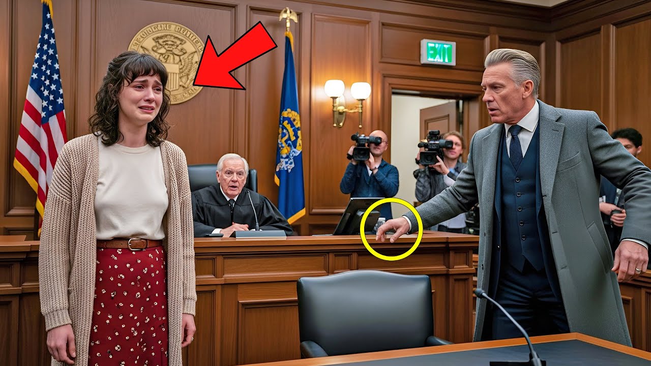 The Court Believed She Was Alone—Then a Billionaire Called Her “My Daughter”