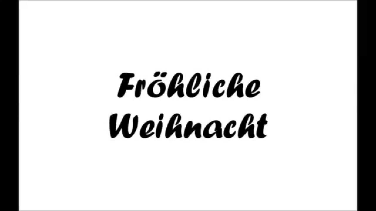 Fröhliche Weihnacht (Macht euch bereit) - YouTube