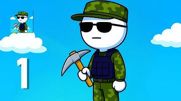 Army Base Miner - Gameplay Walkthrough Part 1 (Android, IOS)