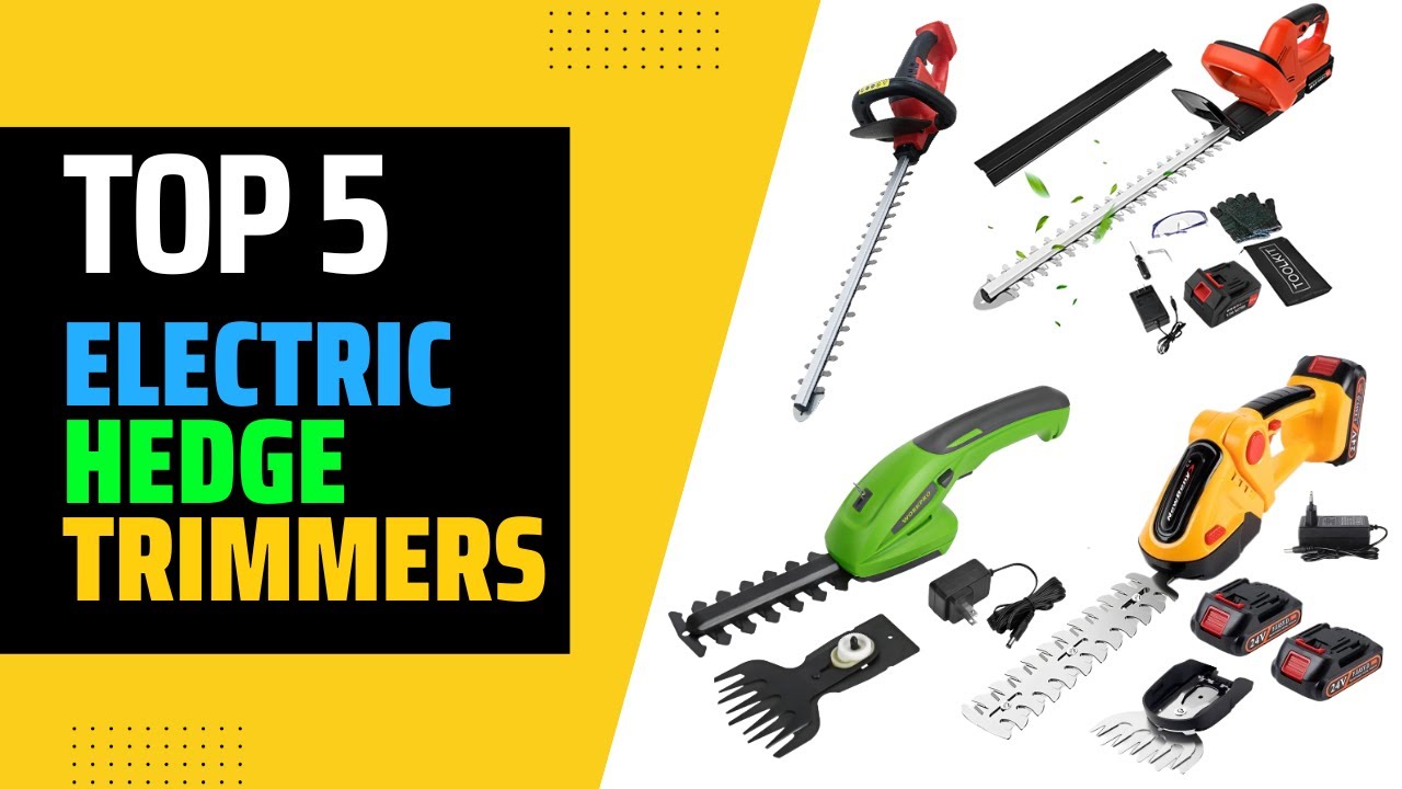 Top 5 Best Electric Hedge Trimmers In 2023 (Buying Guide) - YouTube