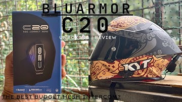 Is this the best budget mesh intercom? | Bluarmor C20 | Unboxing & Review