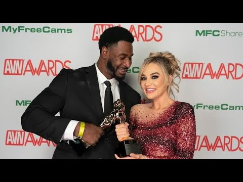 Best Girl-Boy scene award winning moment AVN Awards 2023