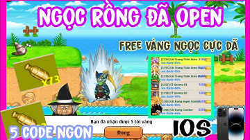 Ngọc Rồng Lậu Mới || NRO OPEN Free Vô Hạn Vàng Ngọc TNSM Cao Có Code Xịn Đăng Kí Qua ZaLo Hỗ Trợ IOS