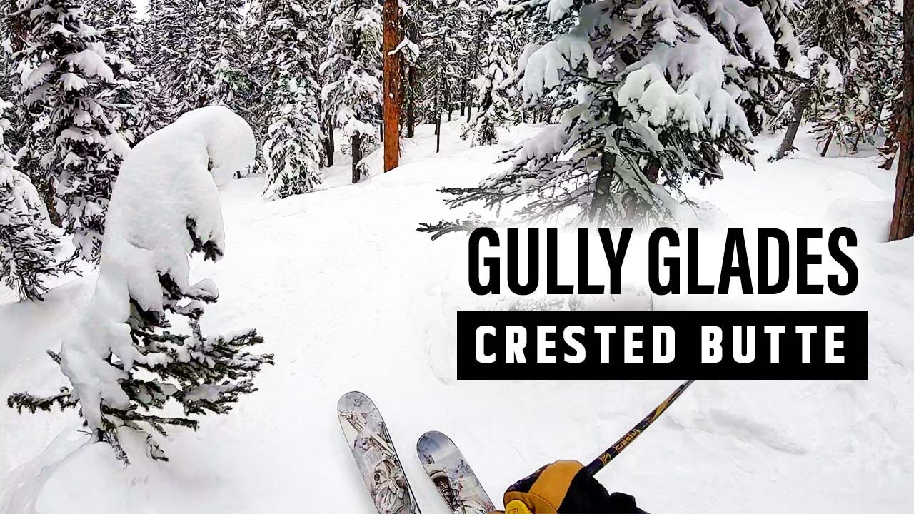 Gully Glades at Crested Butte Tree Skiing YouTube