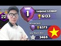 Monkey King 6133+ Legend Hits Of Global Ranking 1 Player + Th14 Trophy Pushing Base With Link | CoC