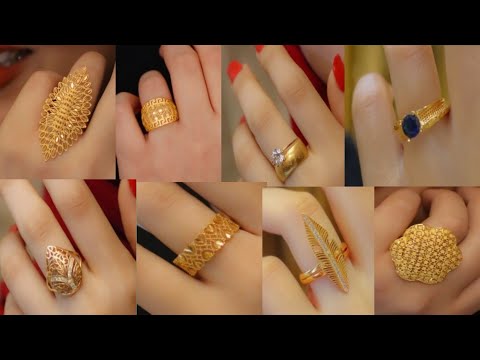 Ladies Designer Gold Ring at Rs 32450 | Ladies Gold Rings in Delhi | ID:  22940950848