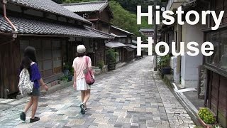 🚶‍♂️ Japan history house and Meiji Tunnel - Walking in Japan 日本でのウォーキング