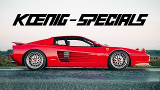 Koenig Specials Ferrari Testarossa /// The COOLEST 80's Supercar!