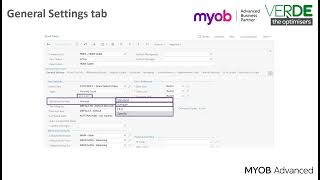 MYOB Advanced Training - Inventory Management - Stock Item Overview