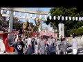 龍口明神社例大祭宵宮 神輿渡御（宮立）