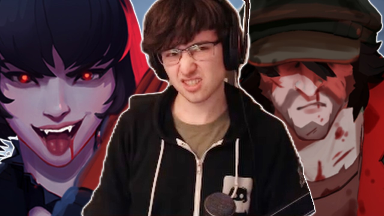 Super has two vampires inside of him