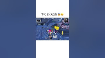 The 1 vs 2 perfect clutch 🔥🤭