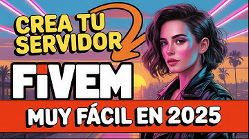 COMO CREAR UN SERVIDOR DE FIVEM GTA V ROLEPLAY TX ADMIN 2025 (ESX y QBCORE)