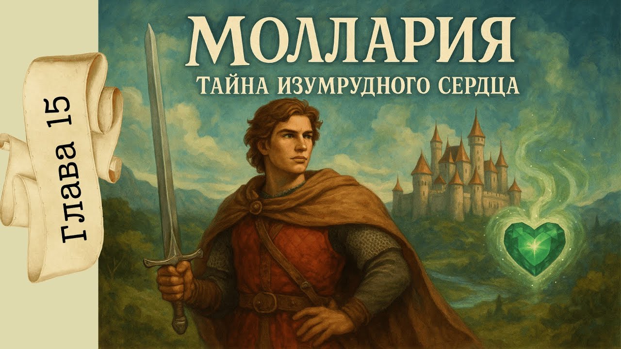 ✨Аудиокнига Фэнтези: Моллария: Тайна Изумрудного Сердца | Глава 15. Битва у Зеленых Холмов