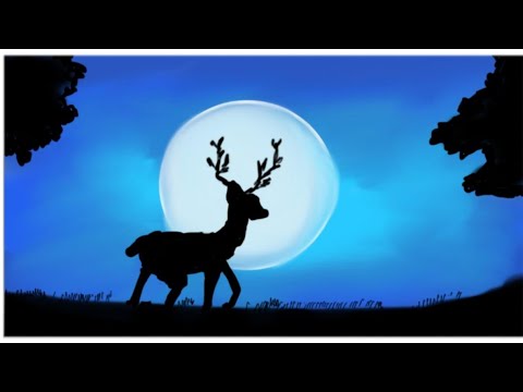 Easy digital Painting | crayon like digital painting - YouTube