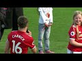 Michael Carrick gives emotional farewell to Old Trafford following his last home game at Man Utd